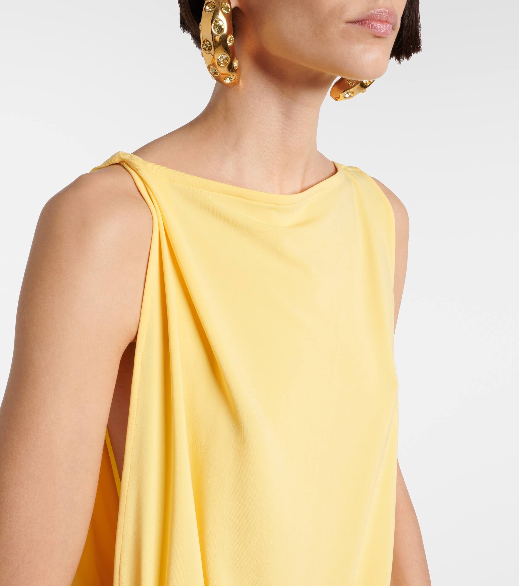 Peplo jersey maxi dress - 4