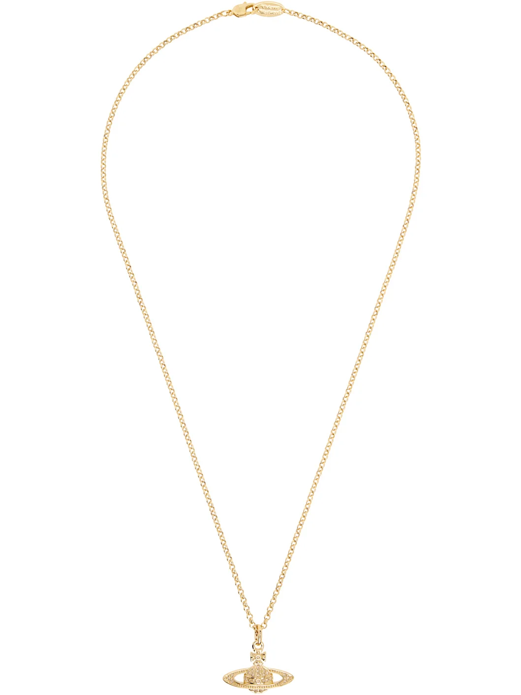 Small Bas Relief Pendant Necklace - 1