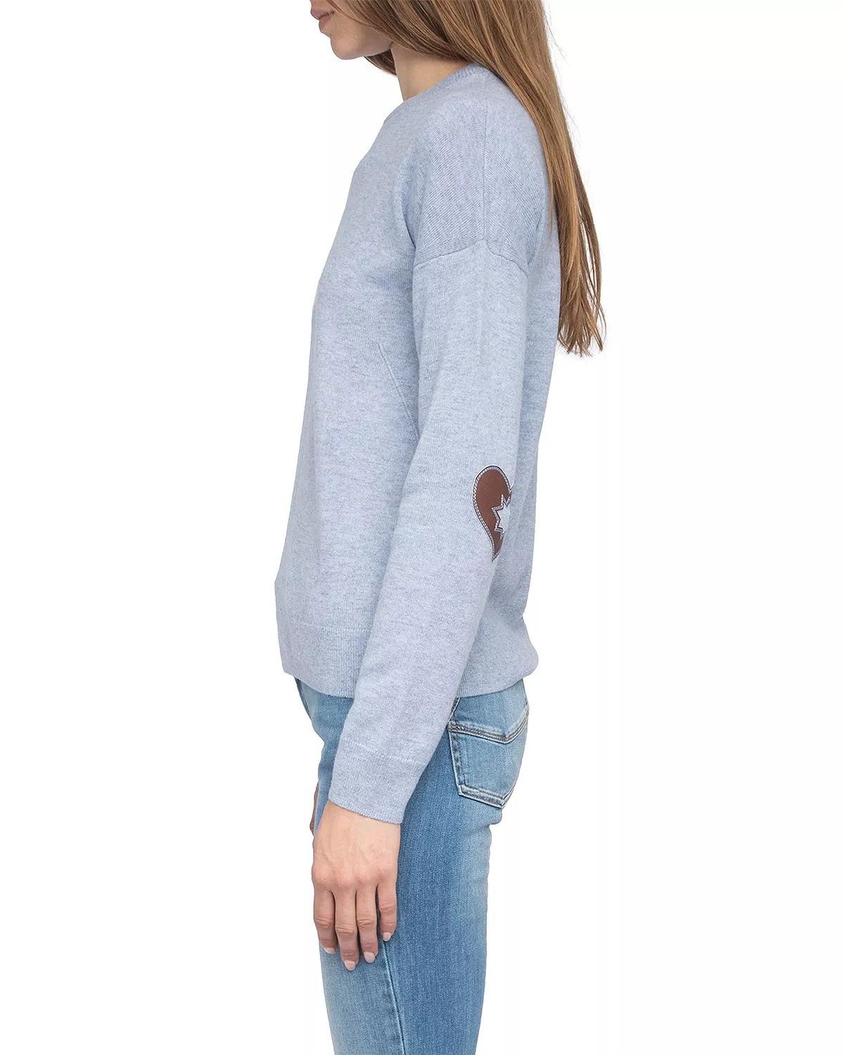 Cici Heart Patch Sweater - 5
