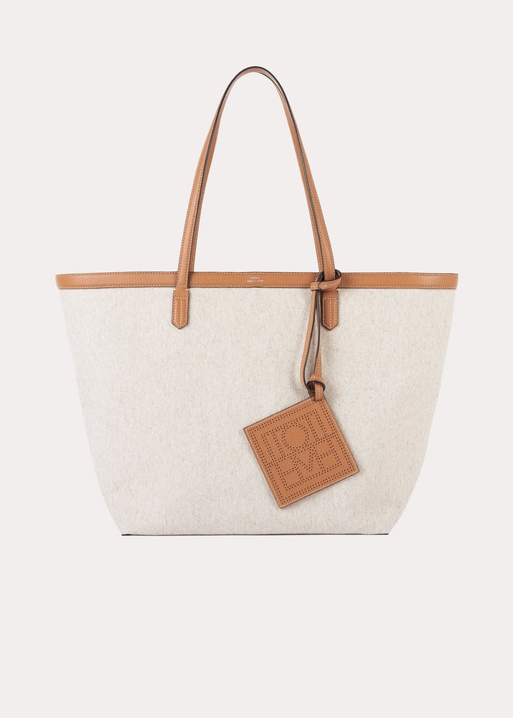 Canvas travel tote ecru - 1