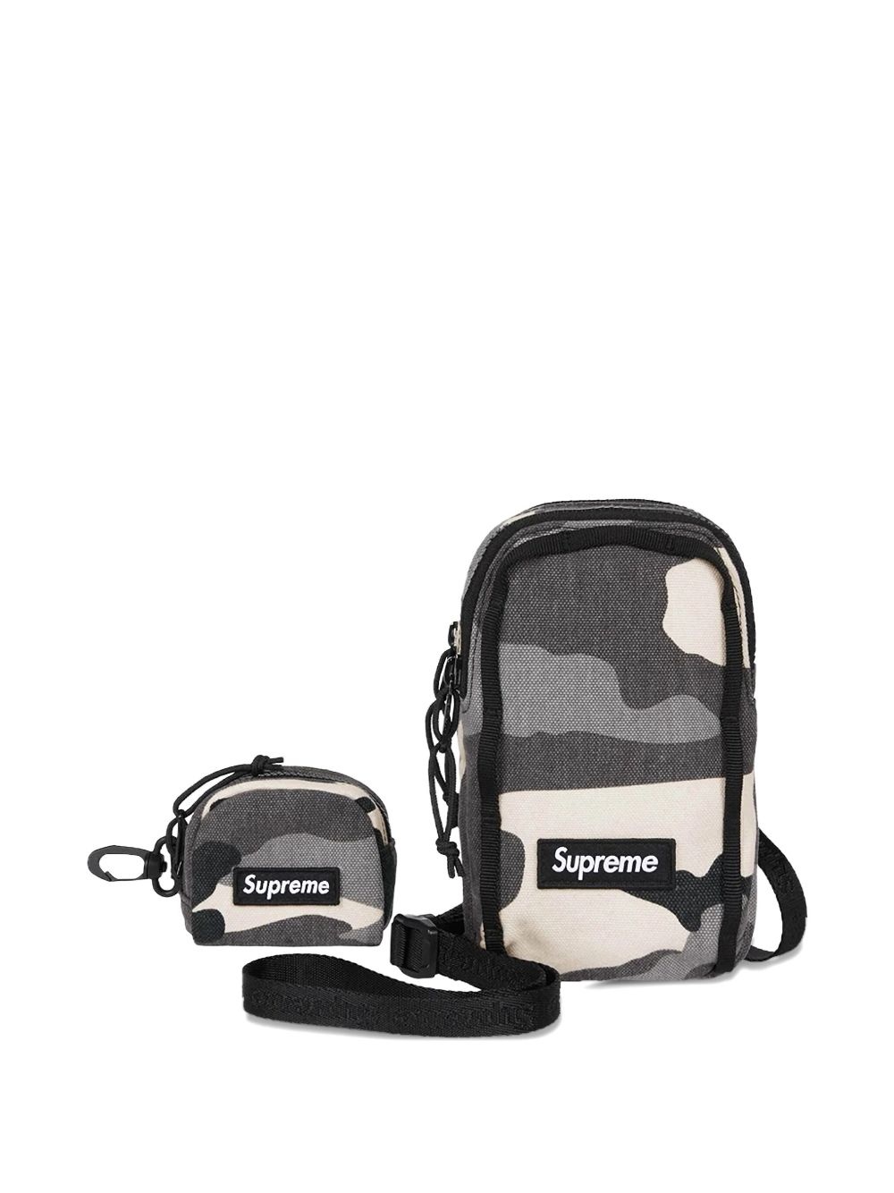 logo-patch "Snow Camo" cross body bag - 2