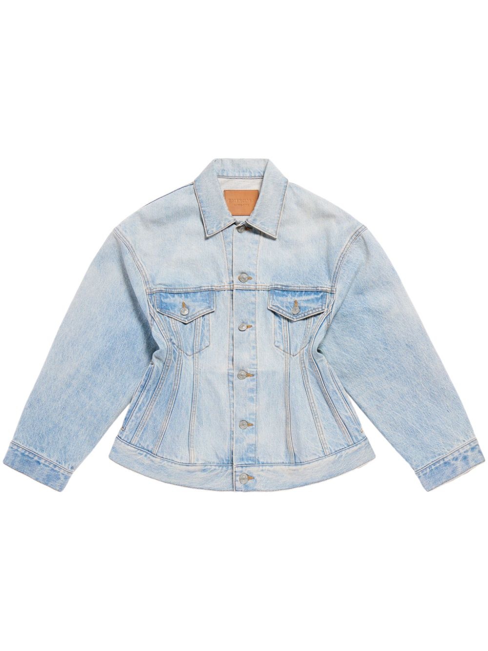 Hourglass denim jacket - 1