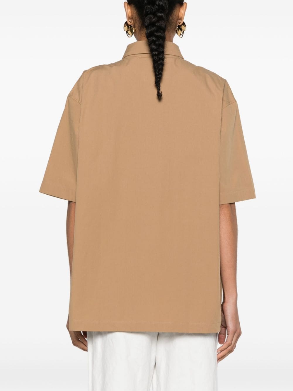button-up cotton shirt - 4