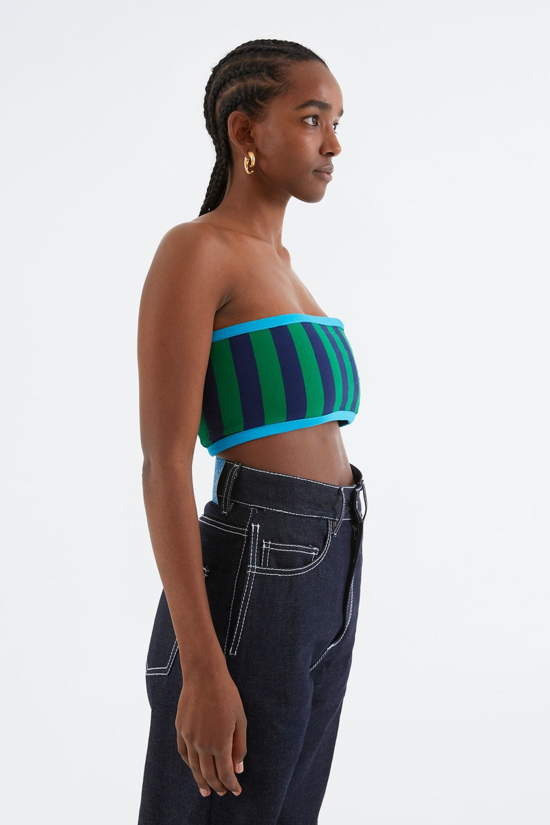 BEIGE & BLACK REVERSIBLE TOP 1