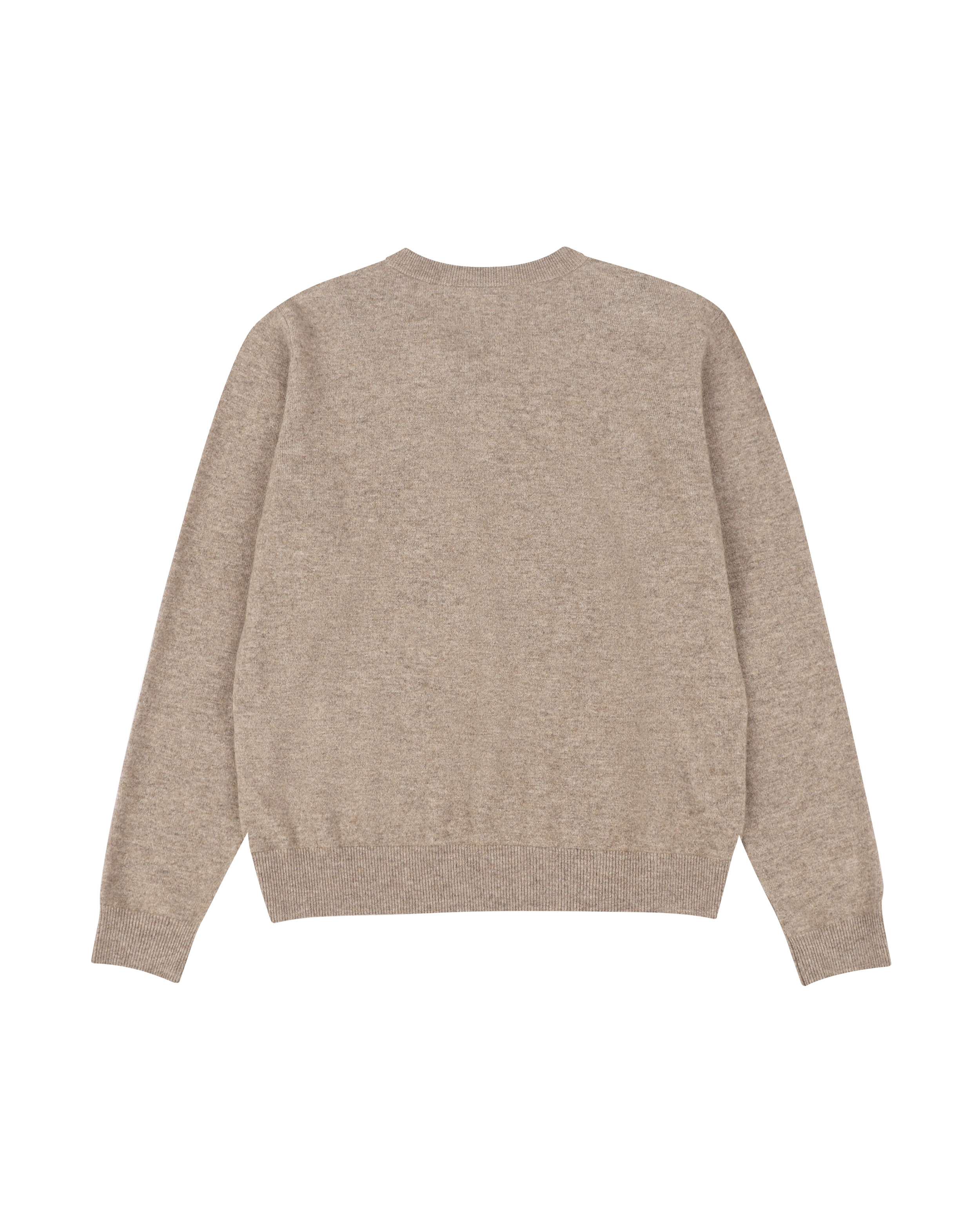 KNIT CREWNECK CAMEL - 5