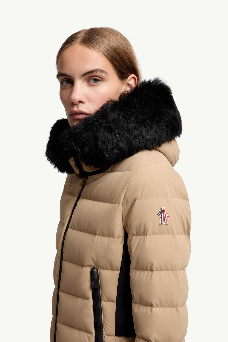 Lamoura Hooded Shearling-Trimmed Down Ski Jacket 3