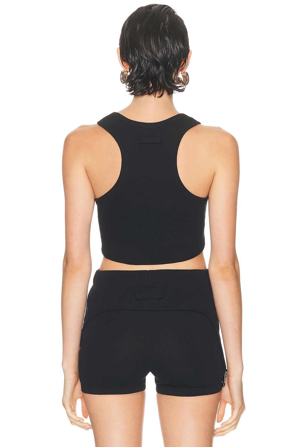 Lingerie Garter Ribbed Bra Top - 3