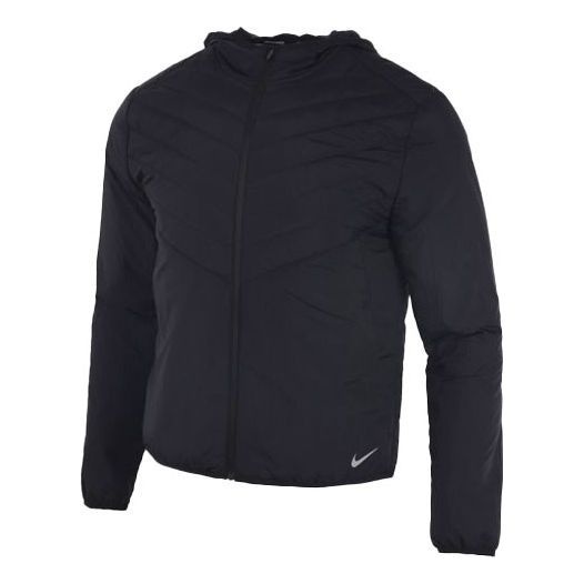 Nike Full Sleeve Solid Men Sports Jacket CU5390-010 - 1