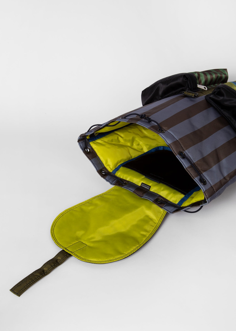 Mixed Stripe Backpack 3