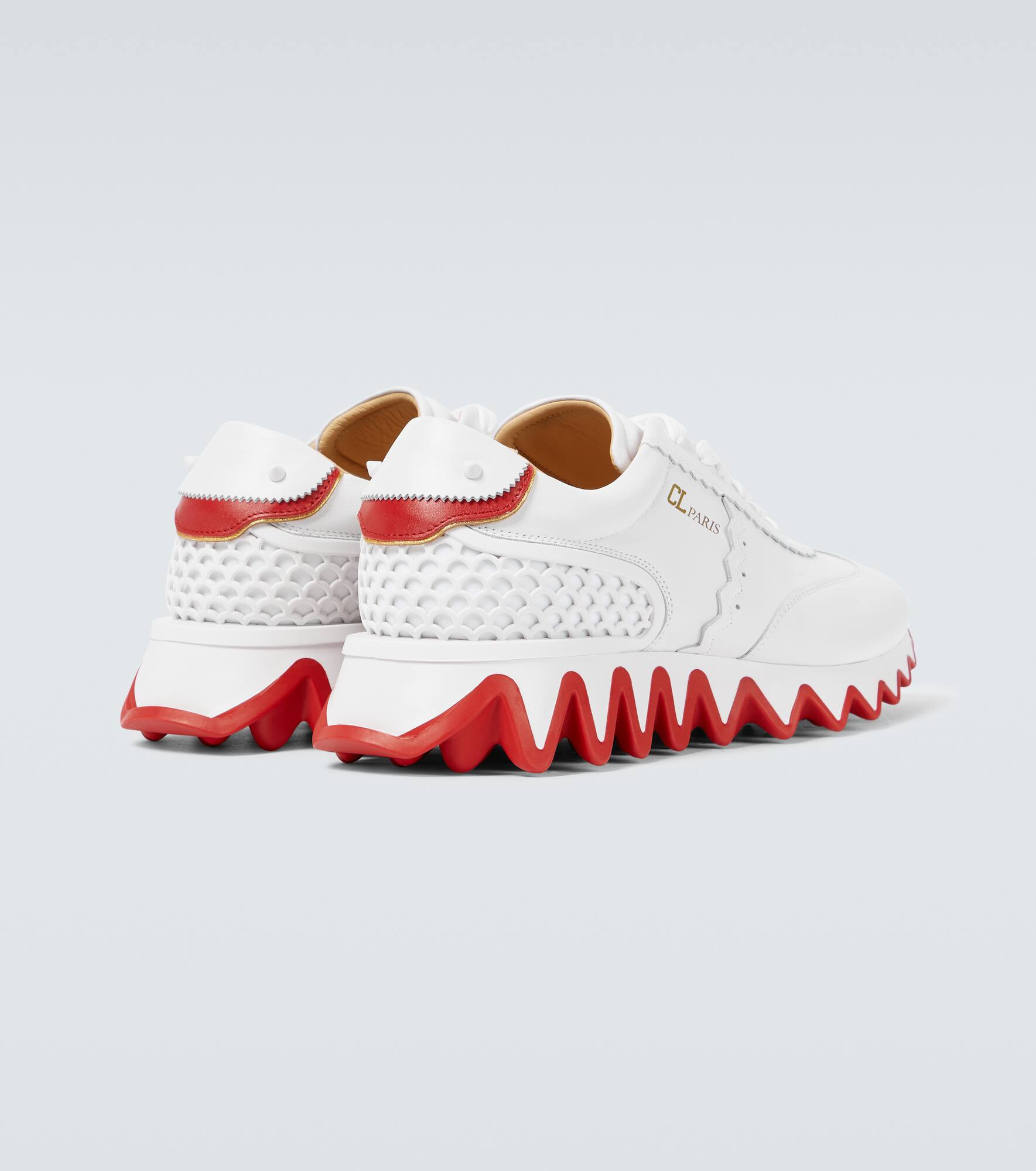 Loubishark leather sneakers - 6