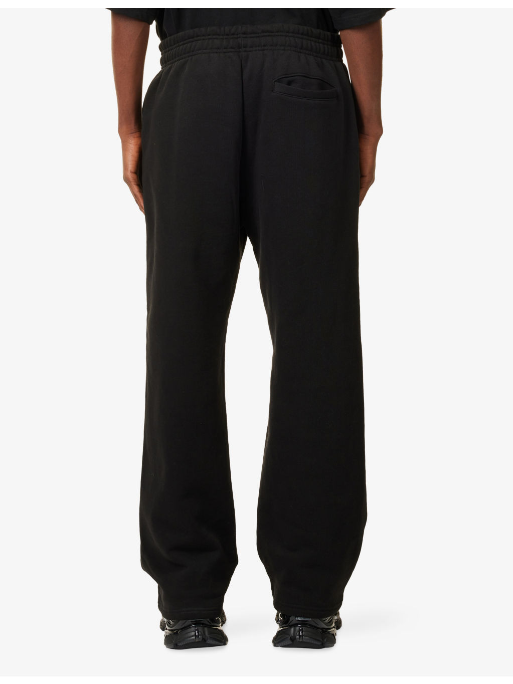 Straight-Leg Relaxed-Fit Cotton Jogging Bottoms - 4