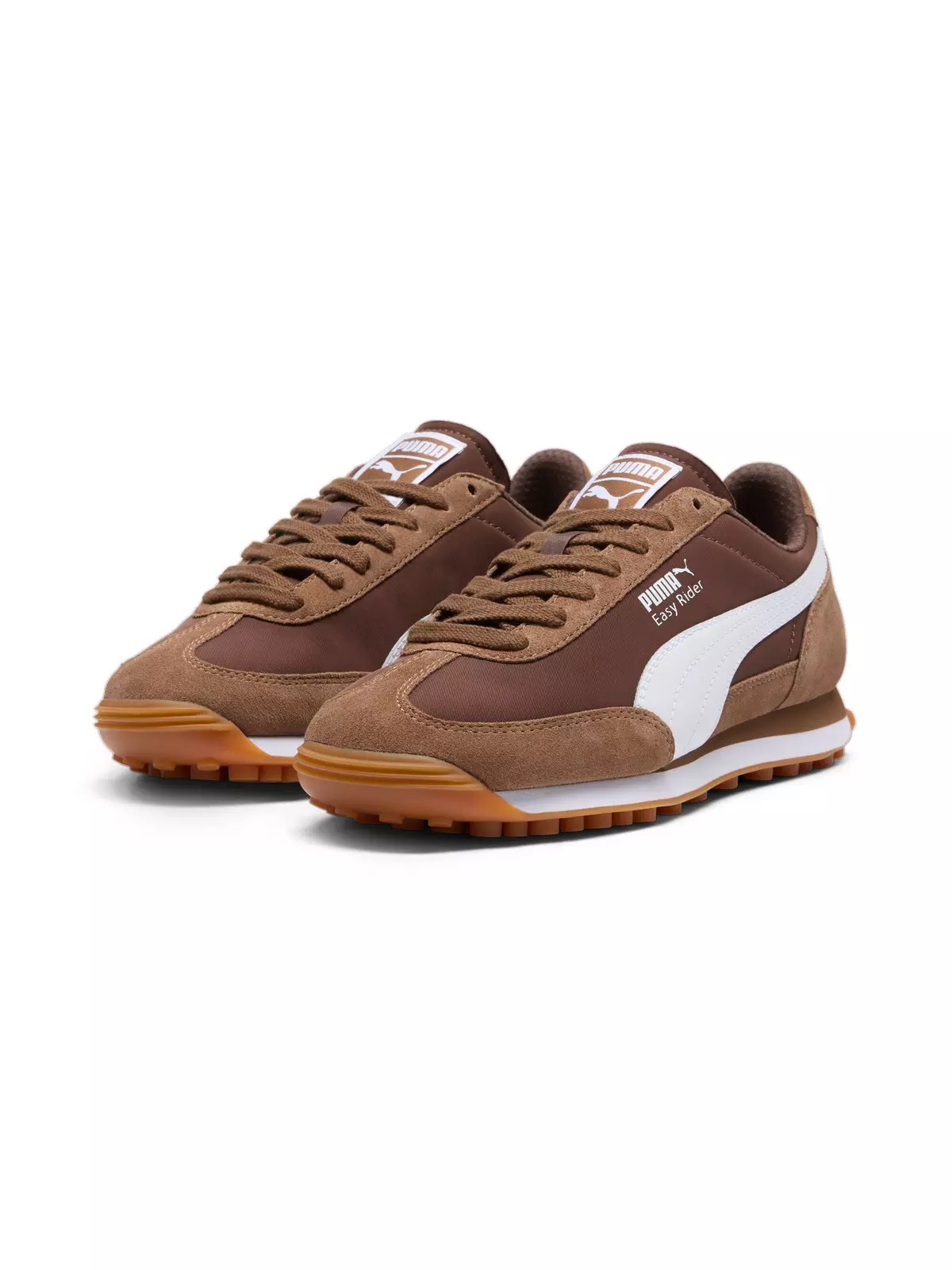 PUMA Easy Rider S&N "Haute Coffee/PUMA White/Espresso Brown" Women's Shoe - 3