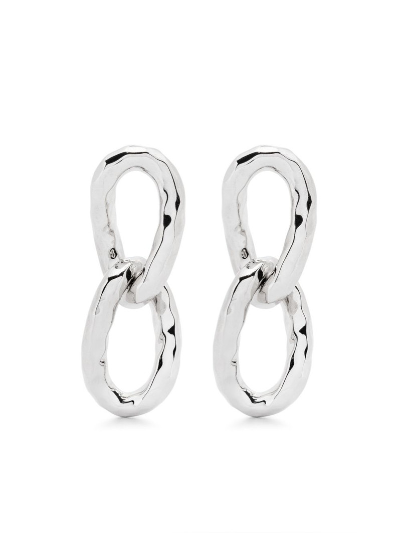 chain-link earrings 1