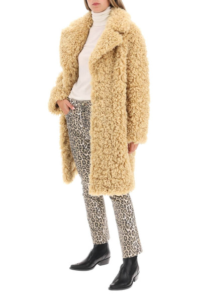 STAND STUDIO 'CAMILLE' FAUX FUR COCOON COAT outlook