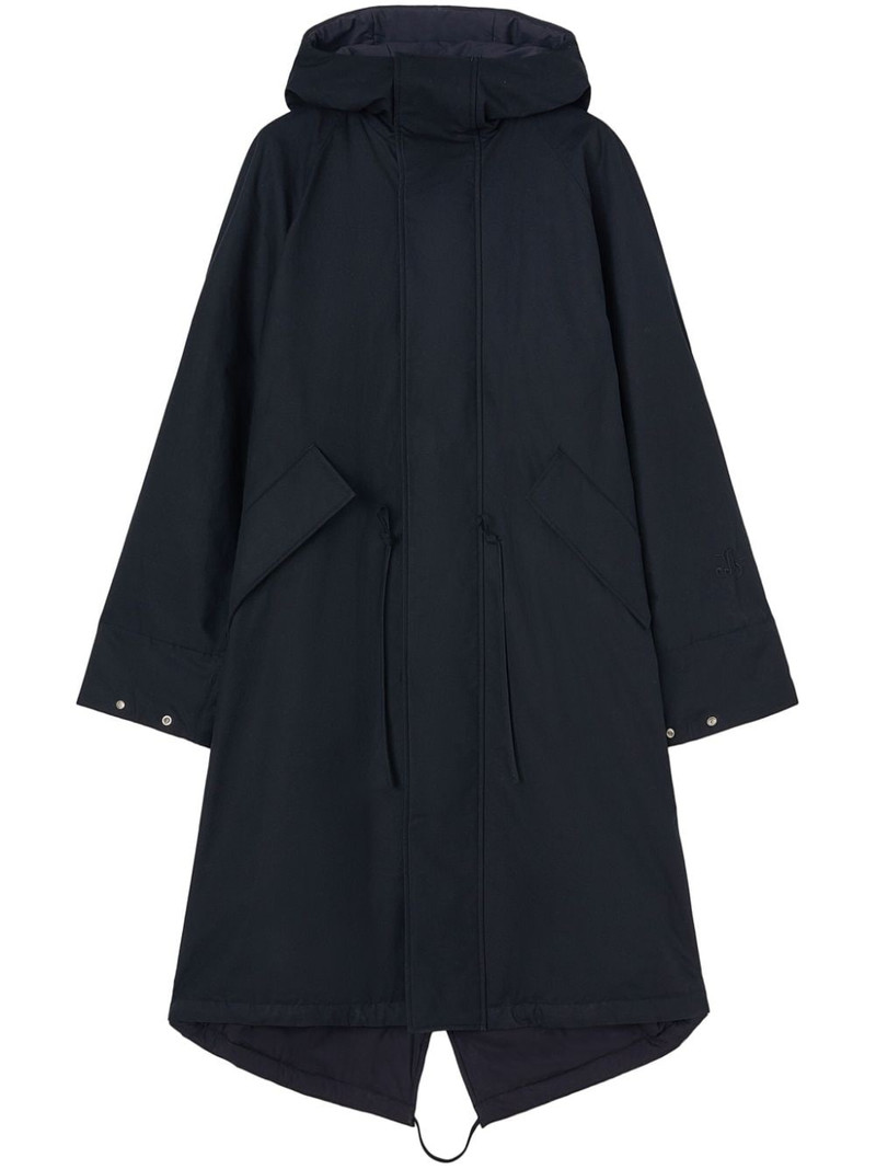 hooded padded parka coat 1