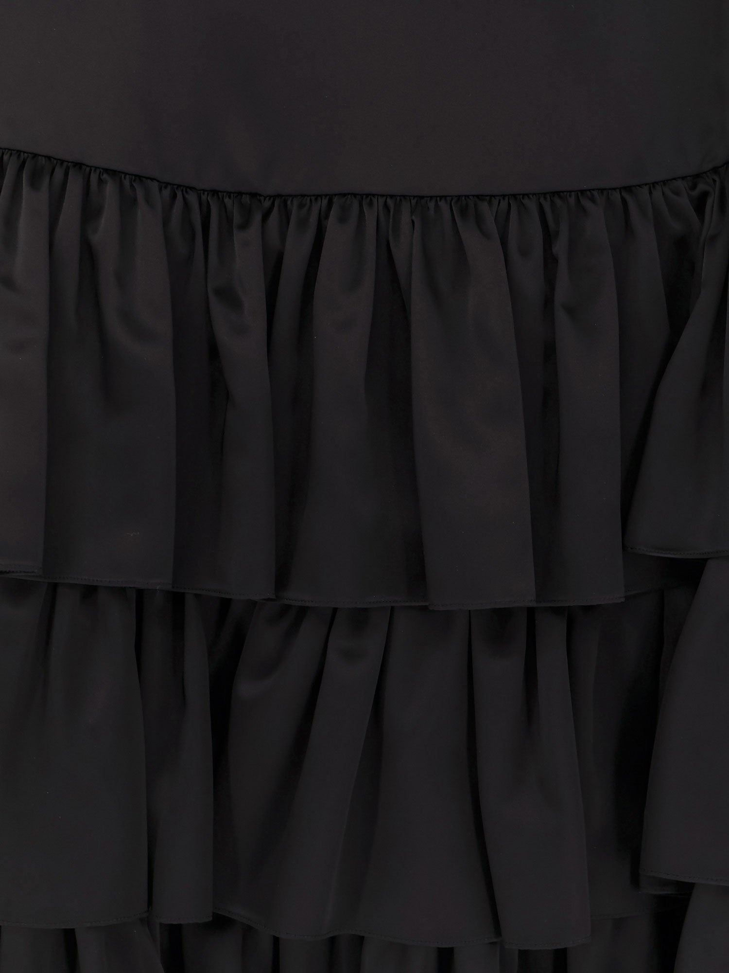 Valentino Satin Ruffle Skirt - 5
