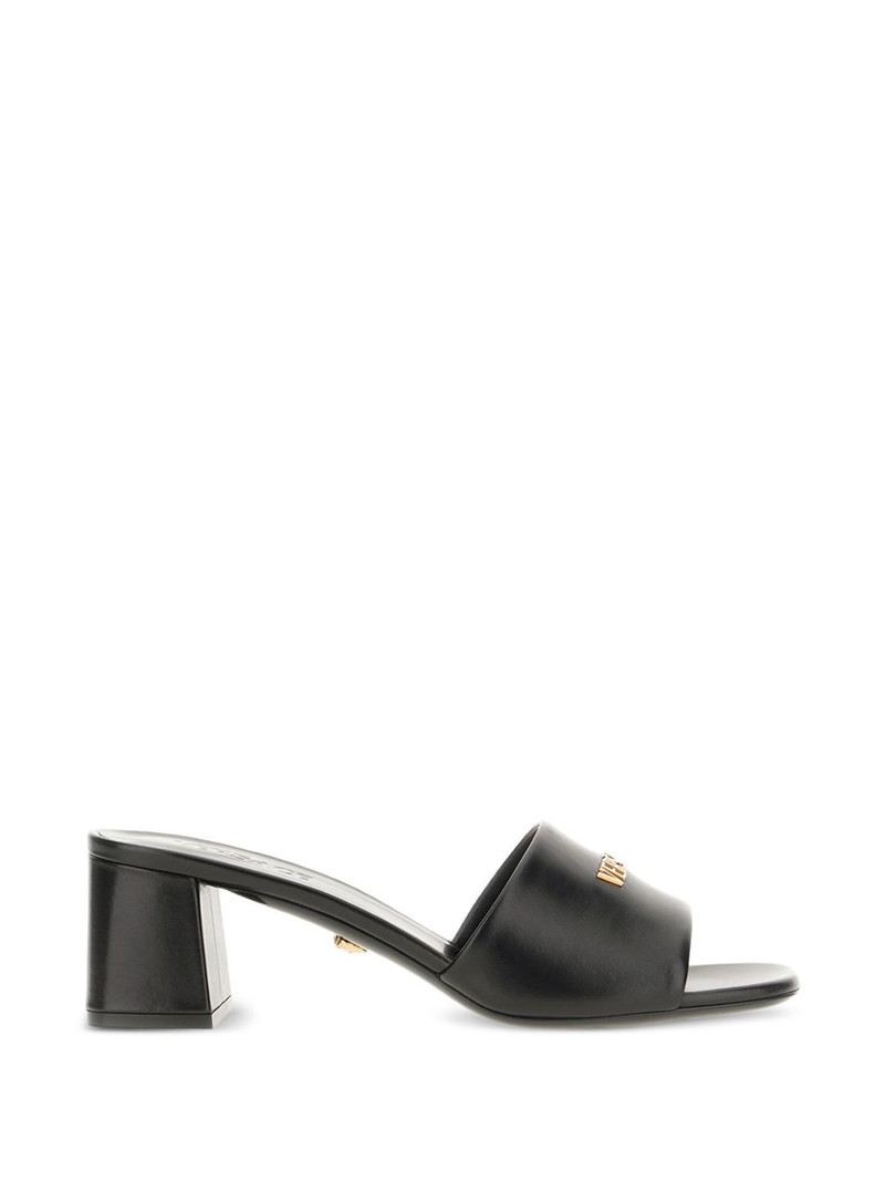 logo-plaque sandals 1