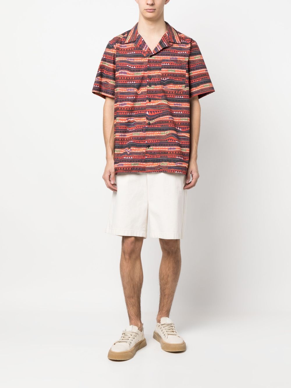 short-sleeve organic cotton shirt - 2