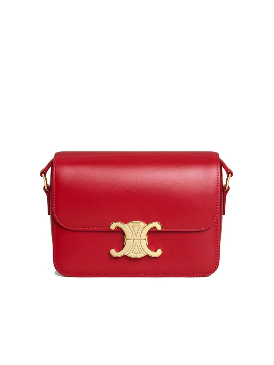 Classique Triomphe Bag in Shiny Calfskin - 1