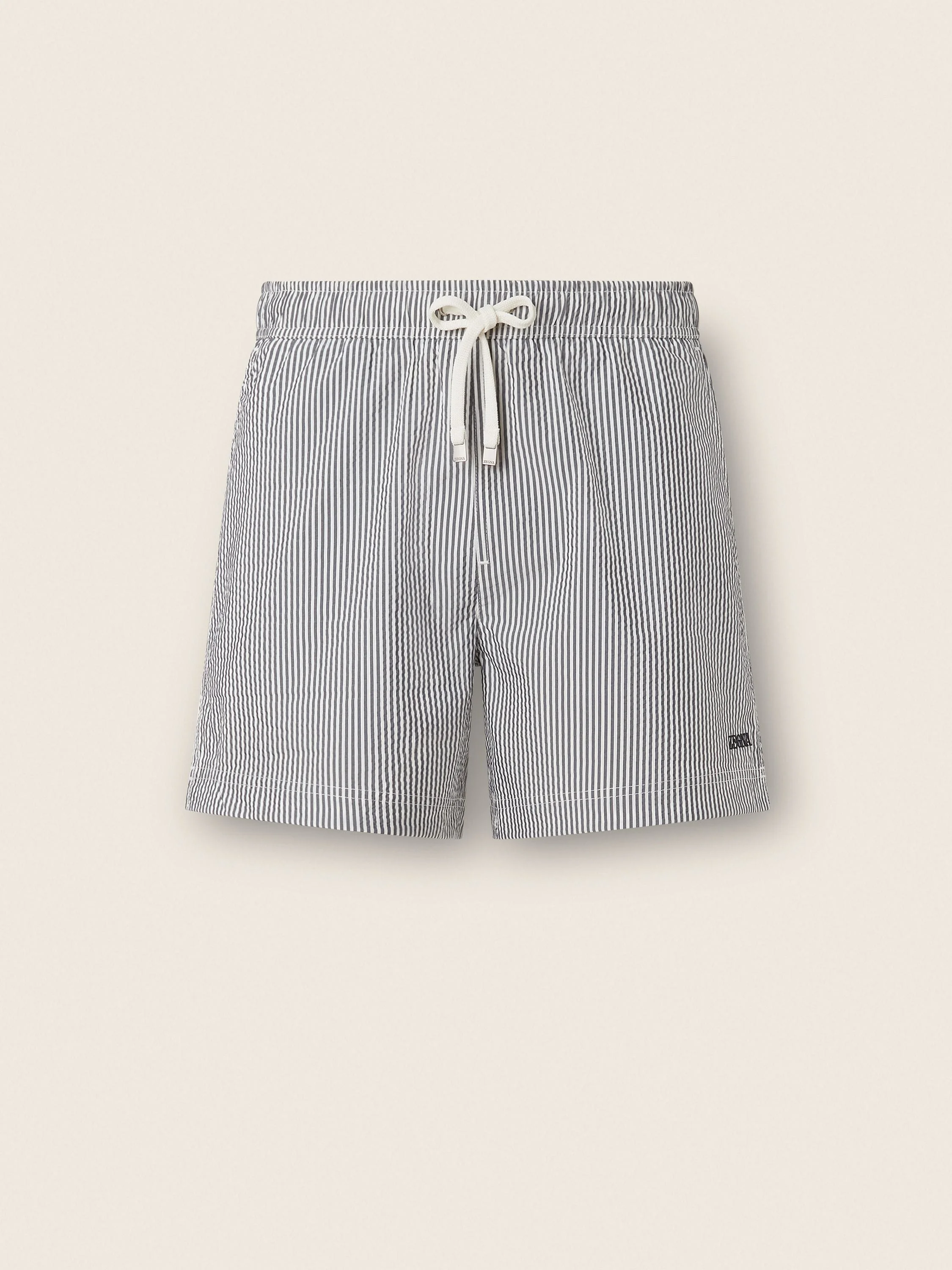 STRIPED SWIM TRUNKS - 1