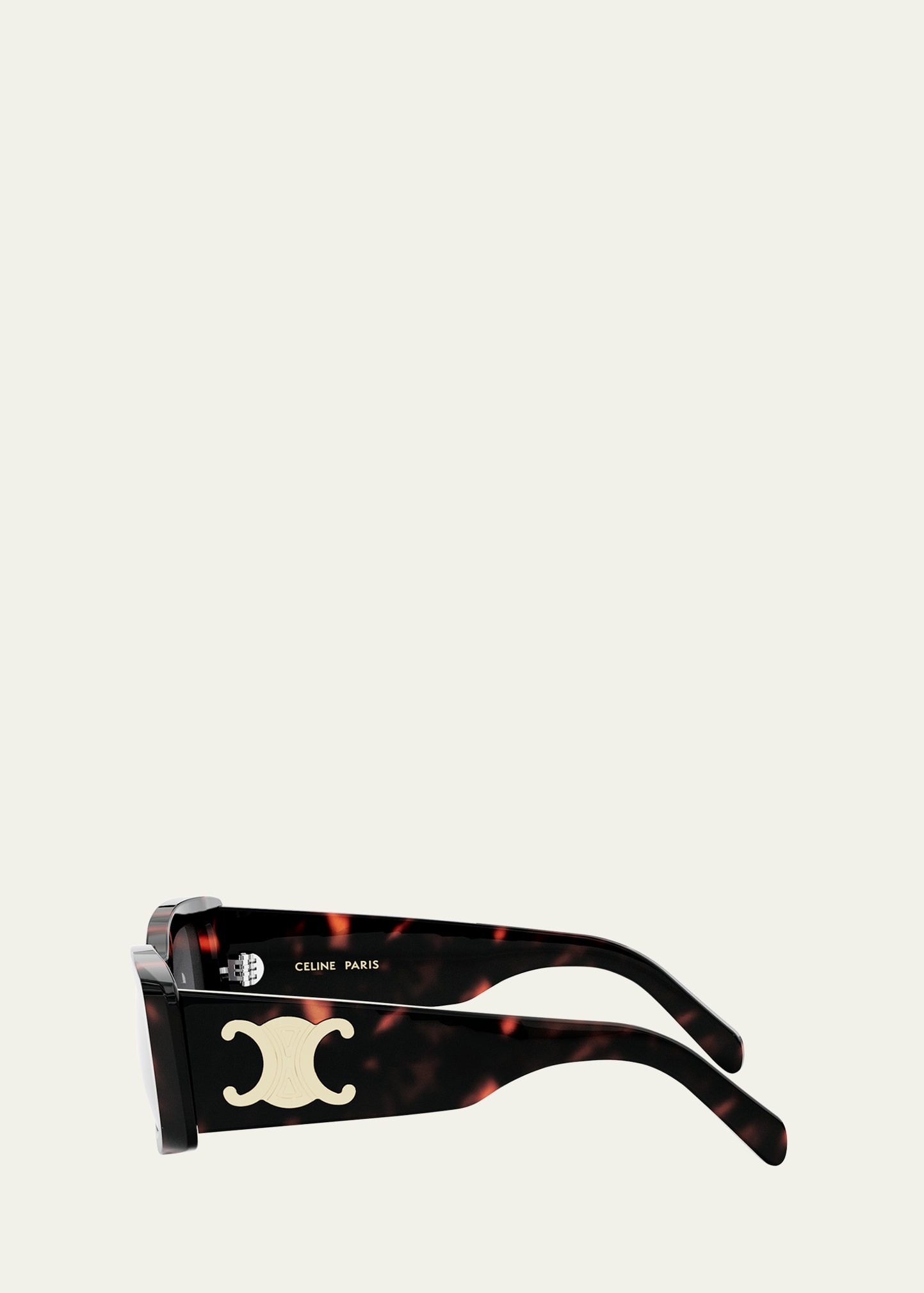 Triomphe Acetate Rectangle Sunglasses - 3
