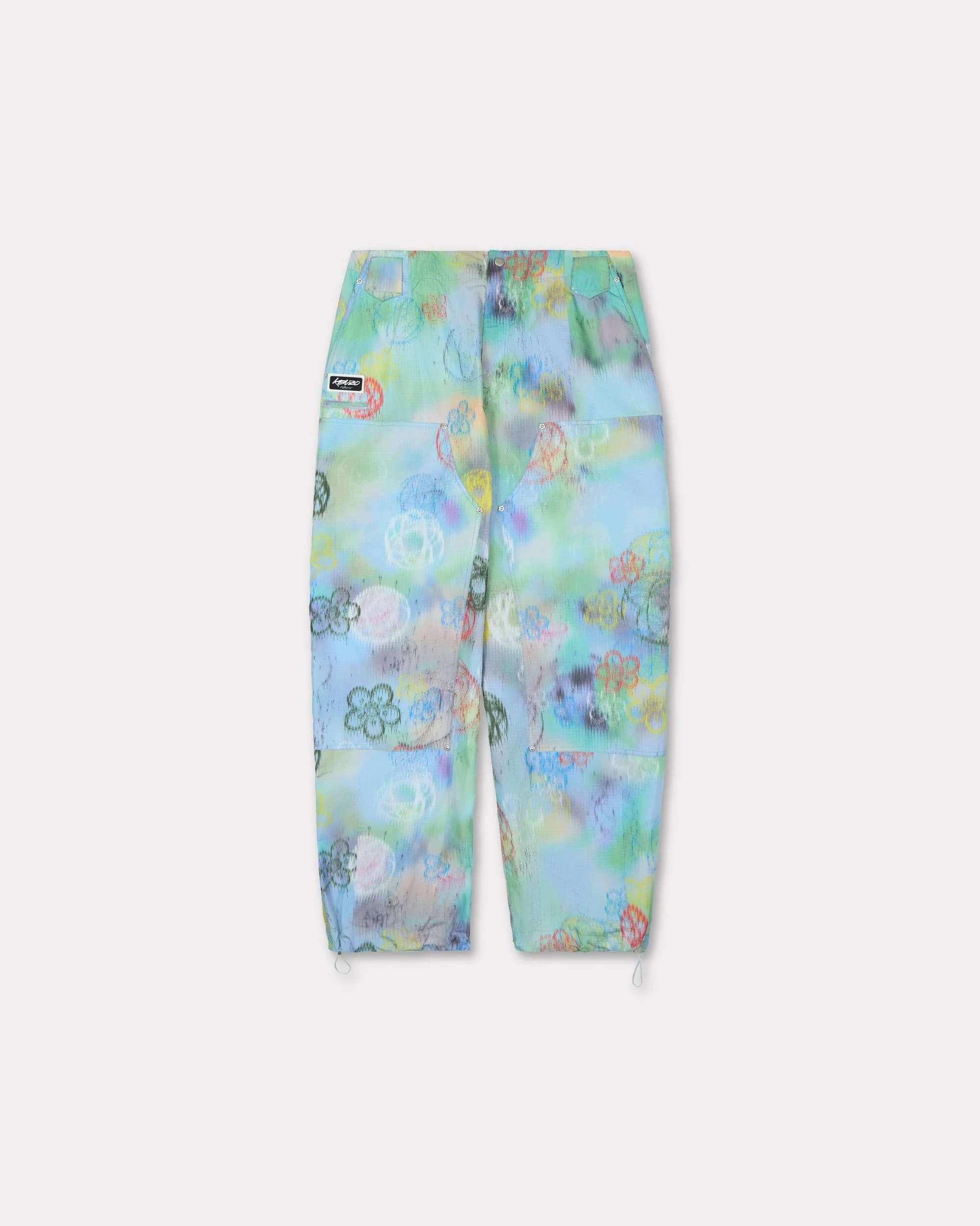 'Kenzo x Futura 2000' double knee pants - 1