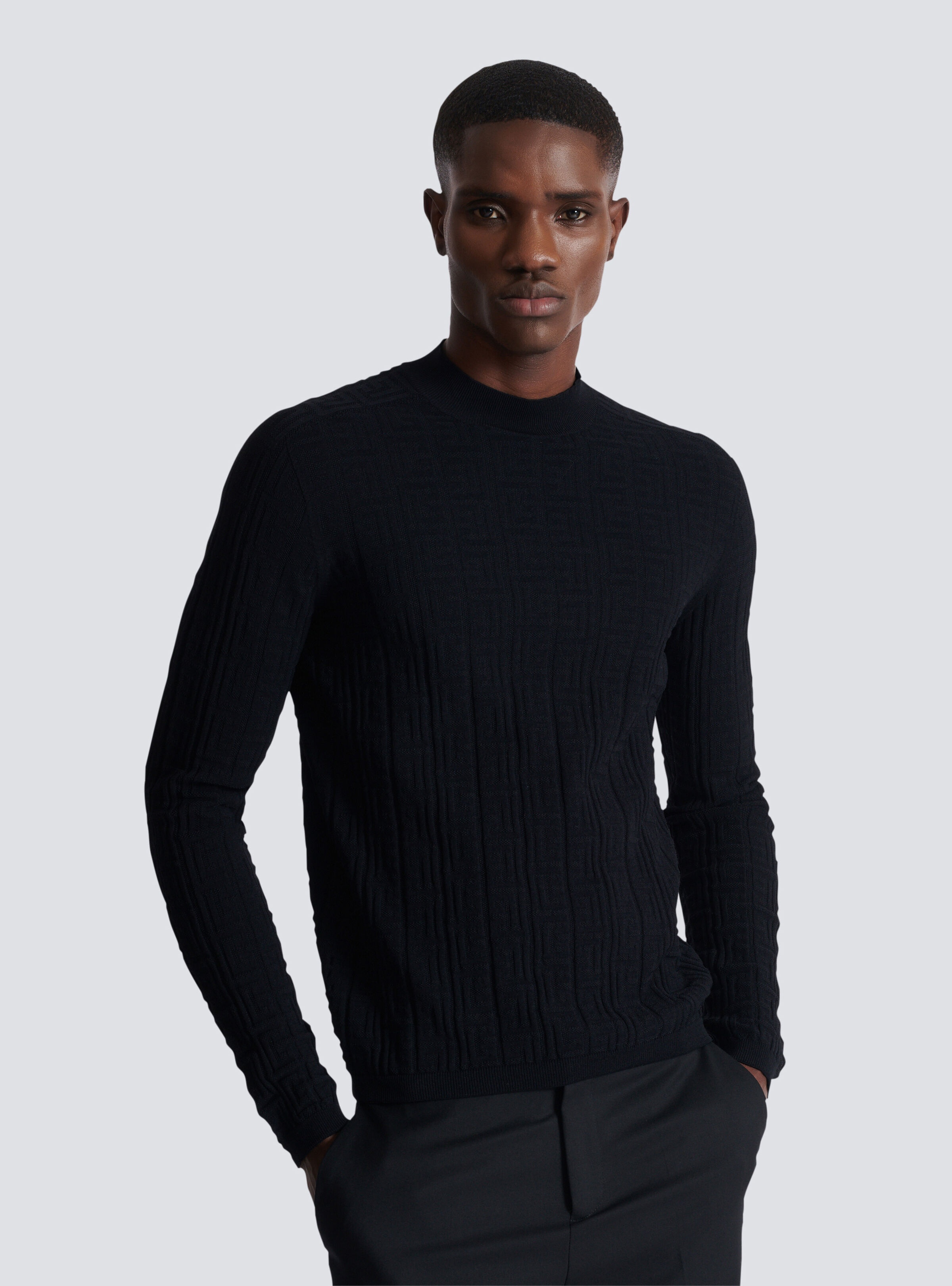 Silk and cotton knit PB jumper - 6