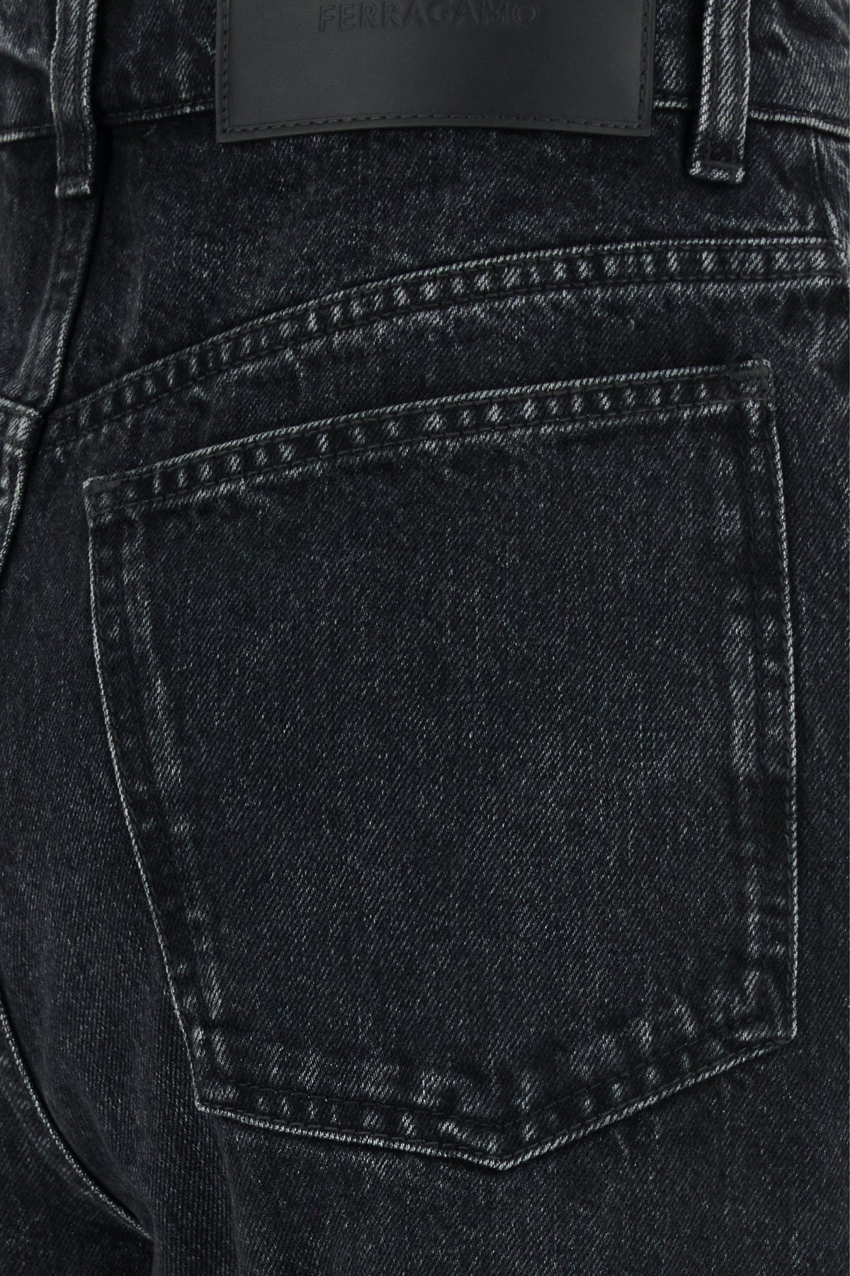 Black denim jeans - 3