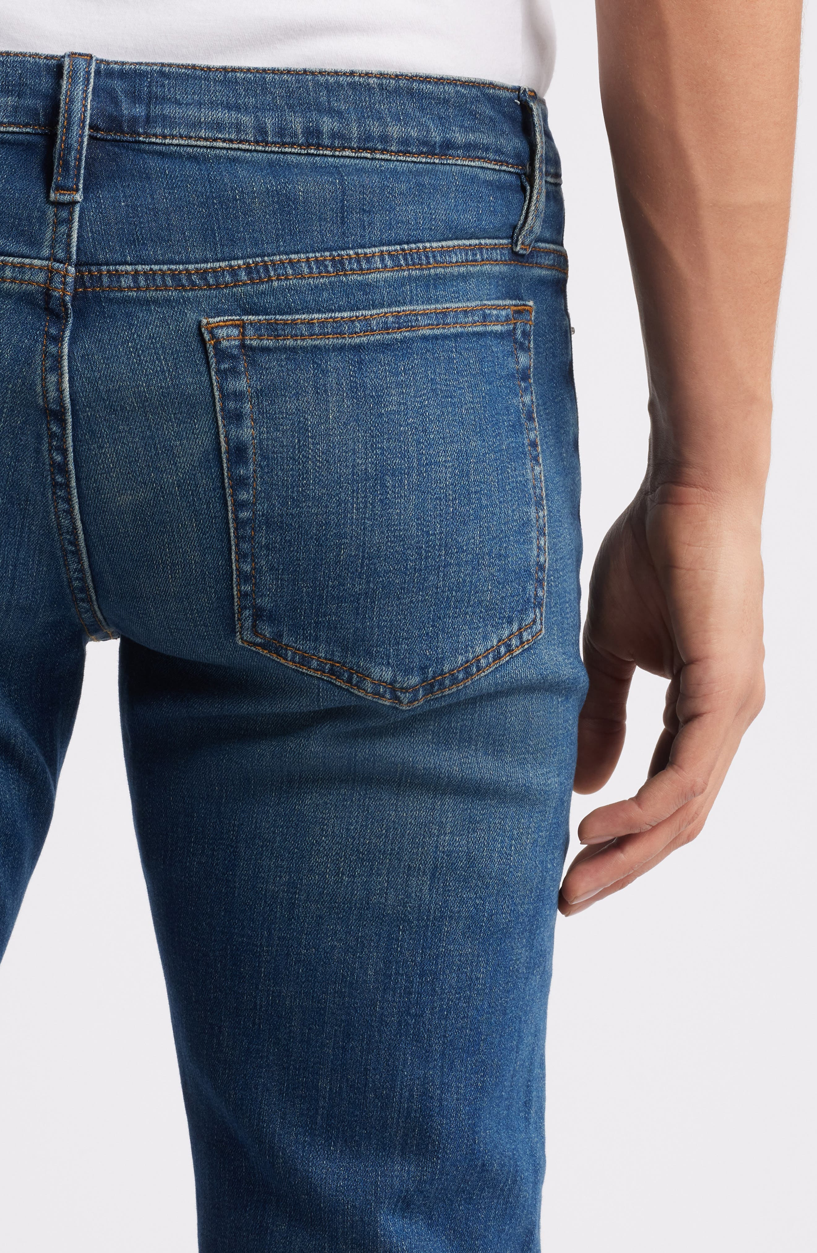 FRAME L'Homme Slim Fit Jeans in Benz at Nordstrom - 4