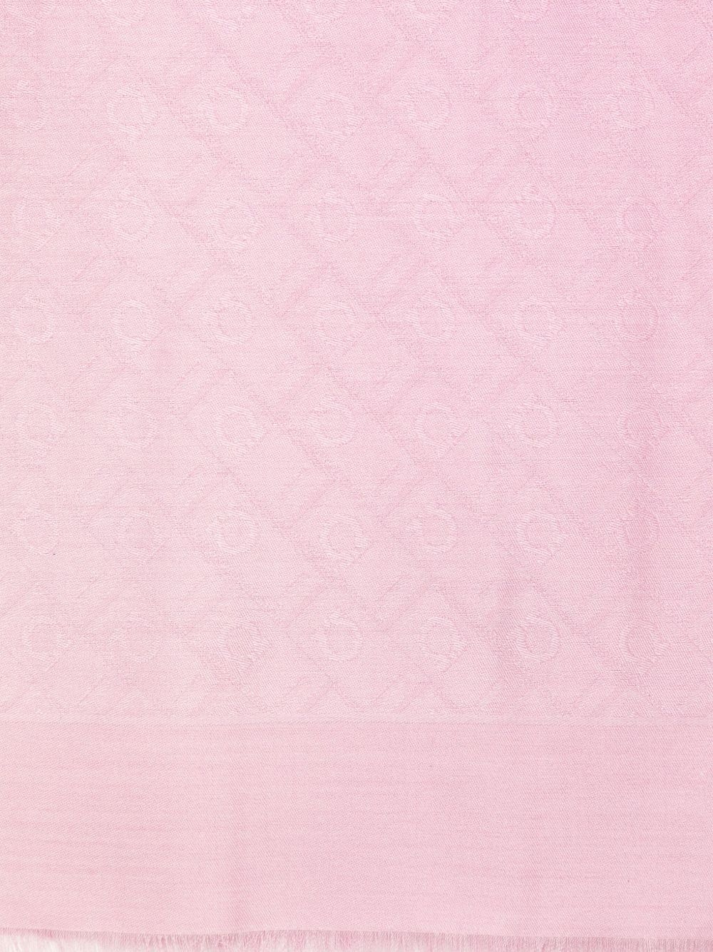 monogram jacquard stole - 2