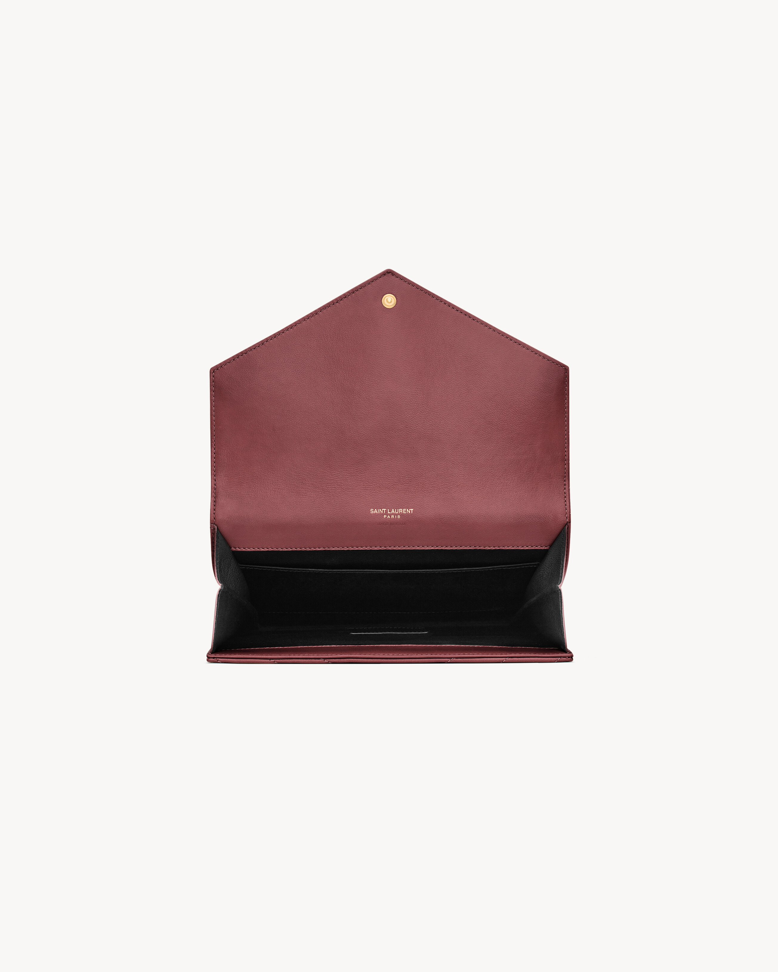 CASSANDRE MATELASSÉ FLAP POUCH IN LAMBSKIN - 5