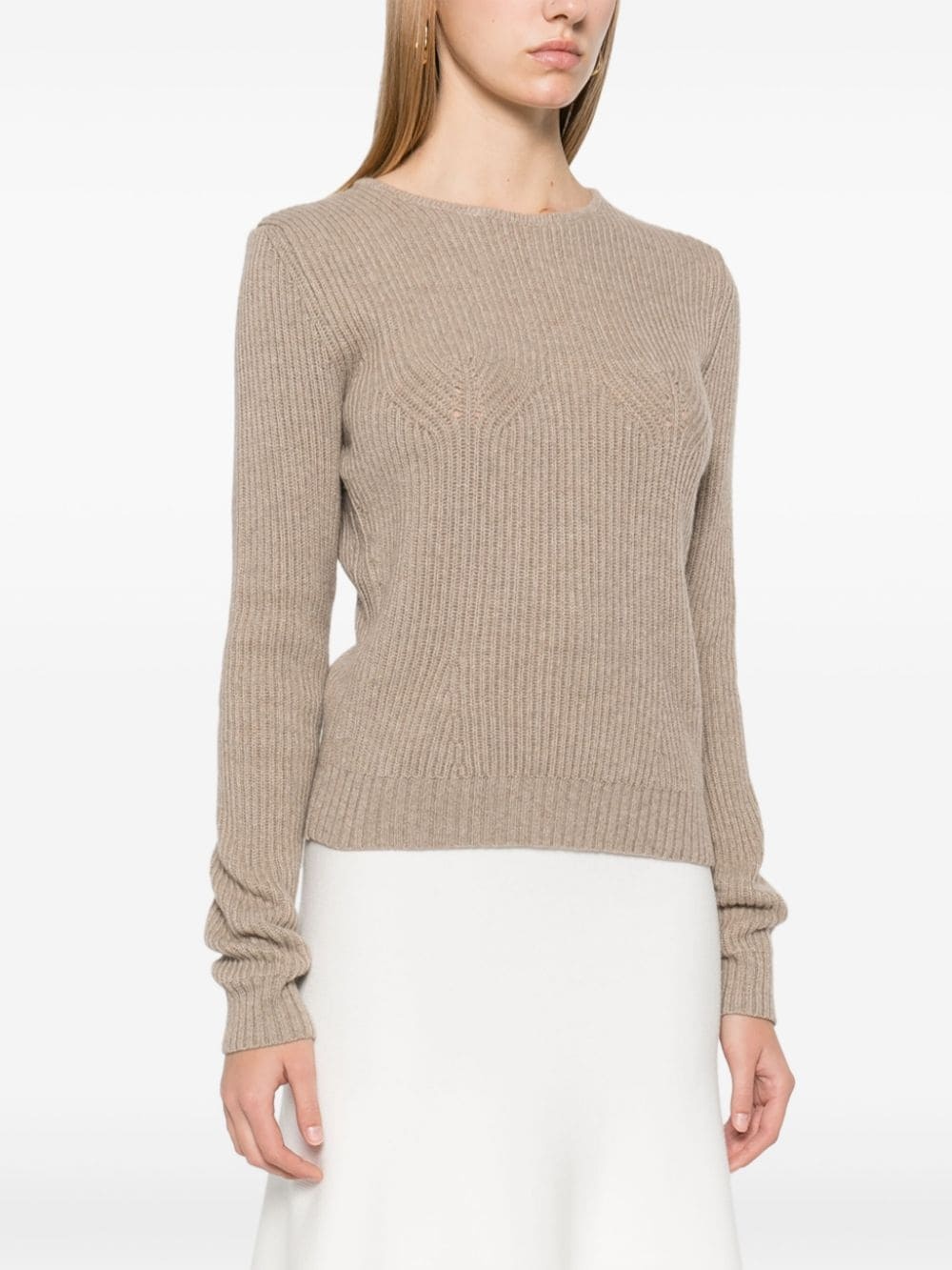 ribbed sweater - 3