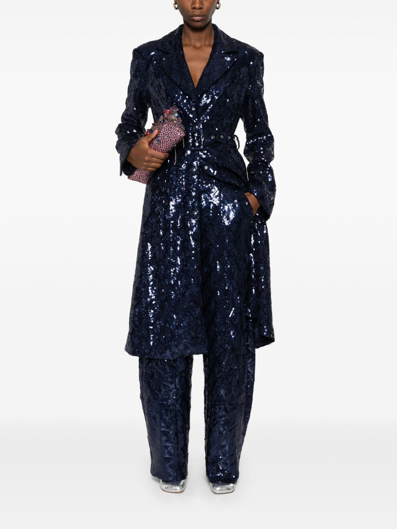 ROTATE sequinned coat outlook