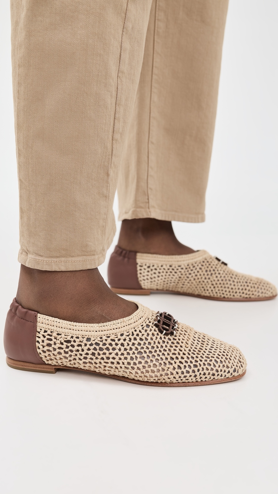 Eden Raffia Ballet Flats - 2