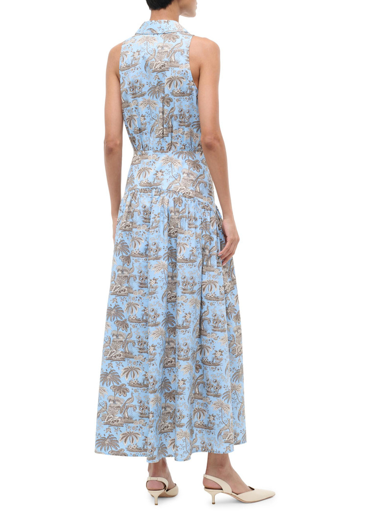 Women's Romy Toile Maxi Dress - Sky Toile 4