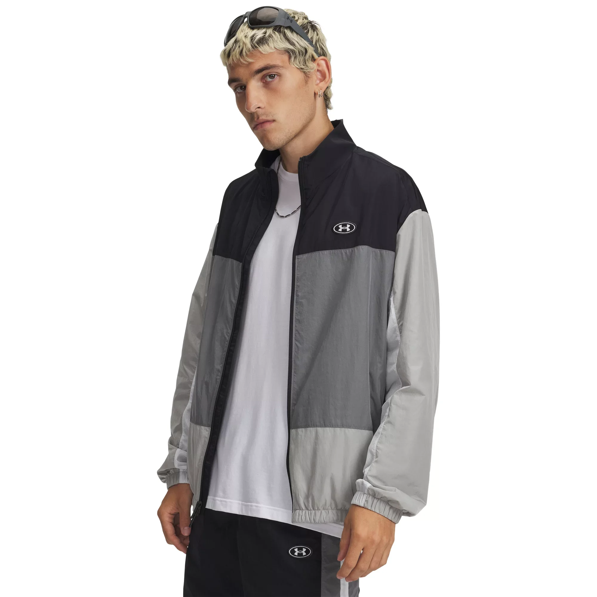 Under Armour Men's Icon Woven Full-Zip Track Jacket - 1