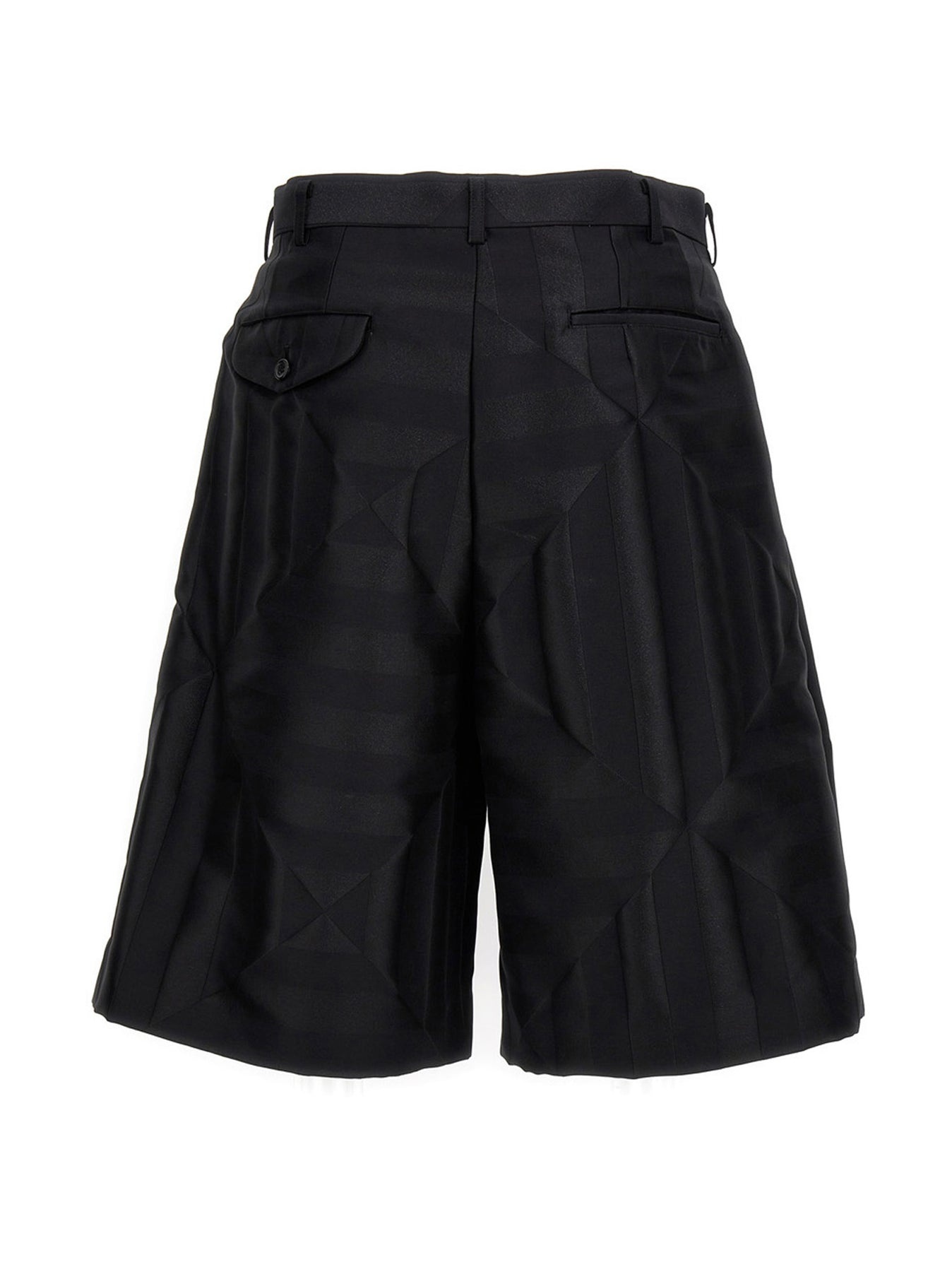 Double front pleats bermuda shorts - 2