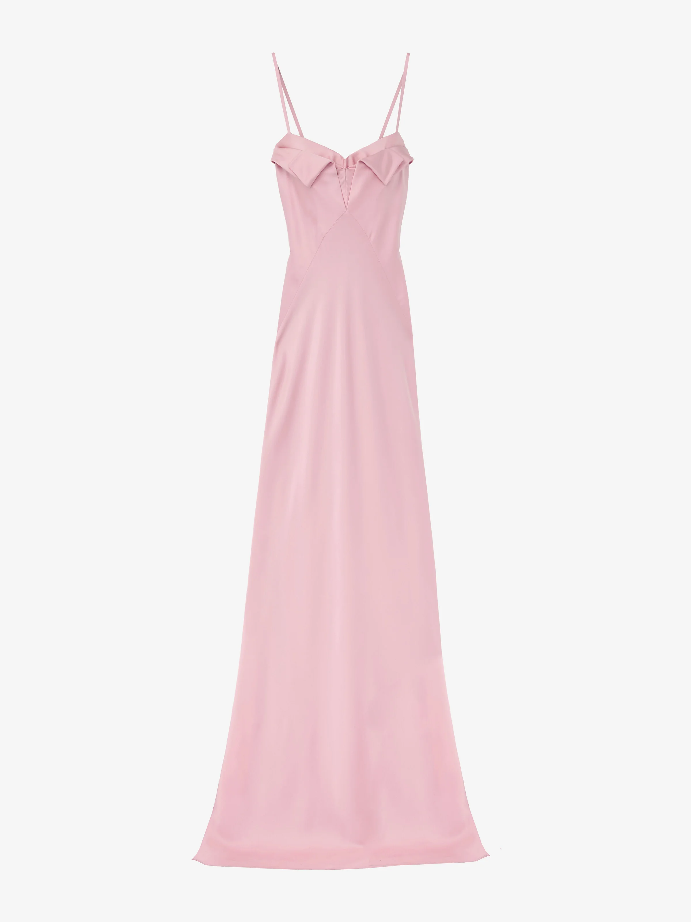 Double Satin Evening Dress - 1