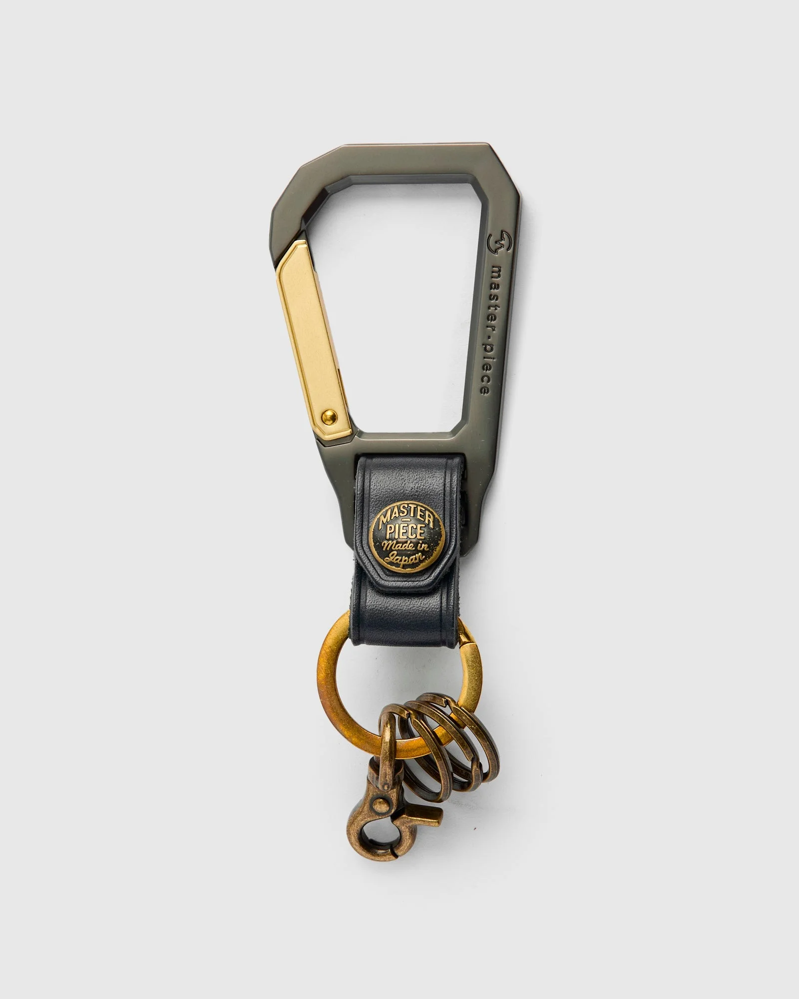 Carabiner Keychain in Navy - 1