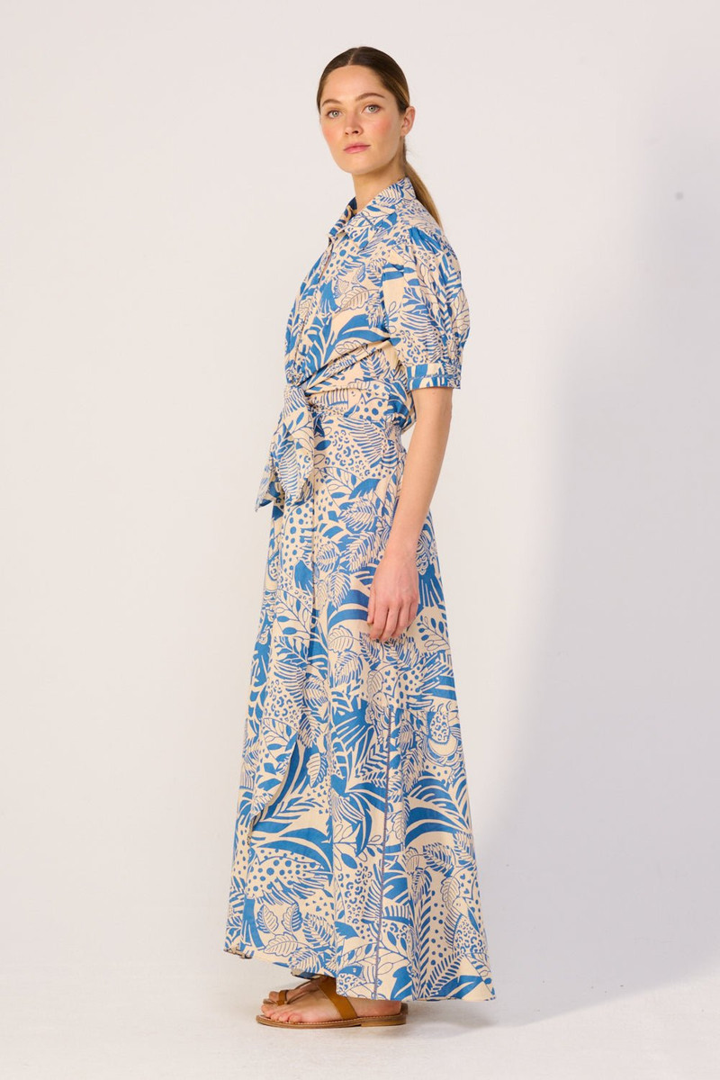 Long Dress Eren - Blue Toucan 5