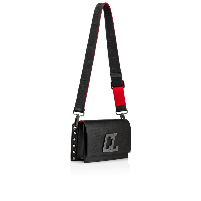 Christian Louboutin Wallstrap BLACK/BLACK/BLACK-RED/GUN