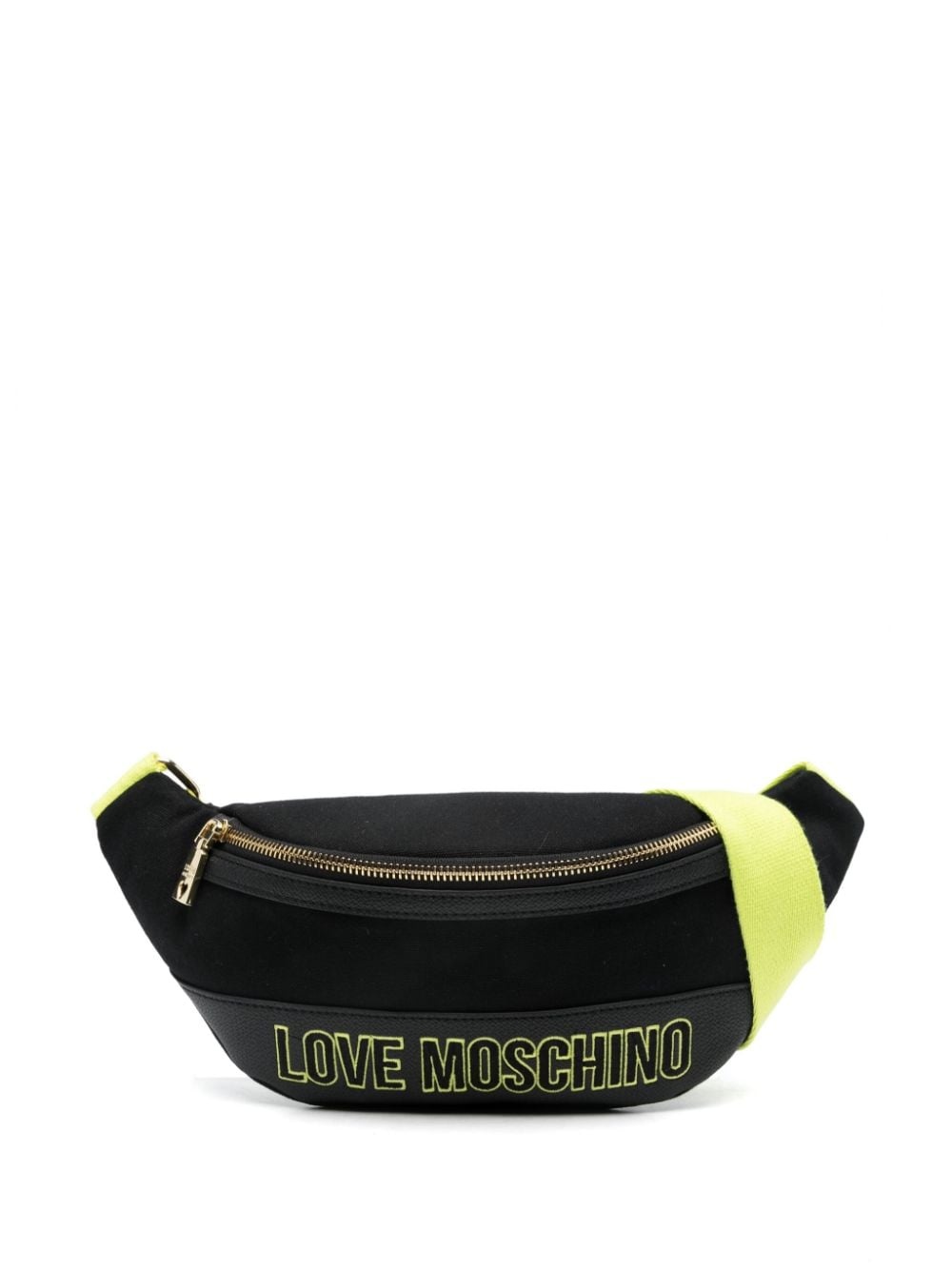 logo-patch belt bag - 1