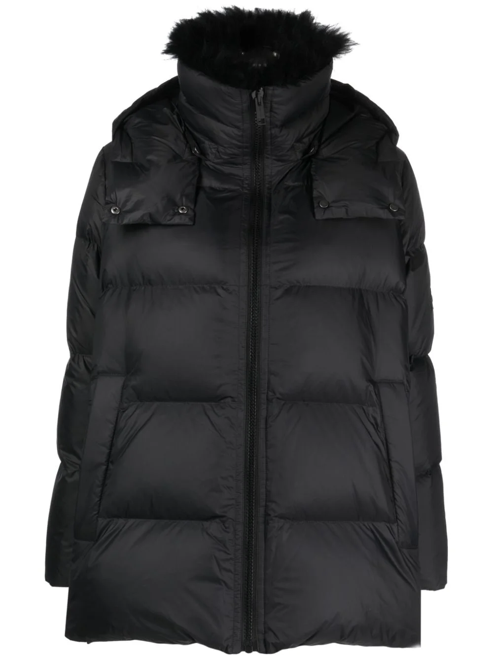 hooded padded jacket - 1