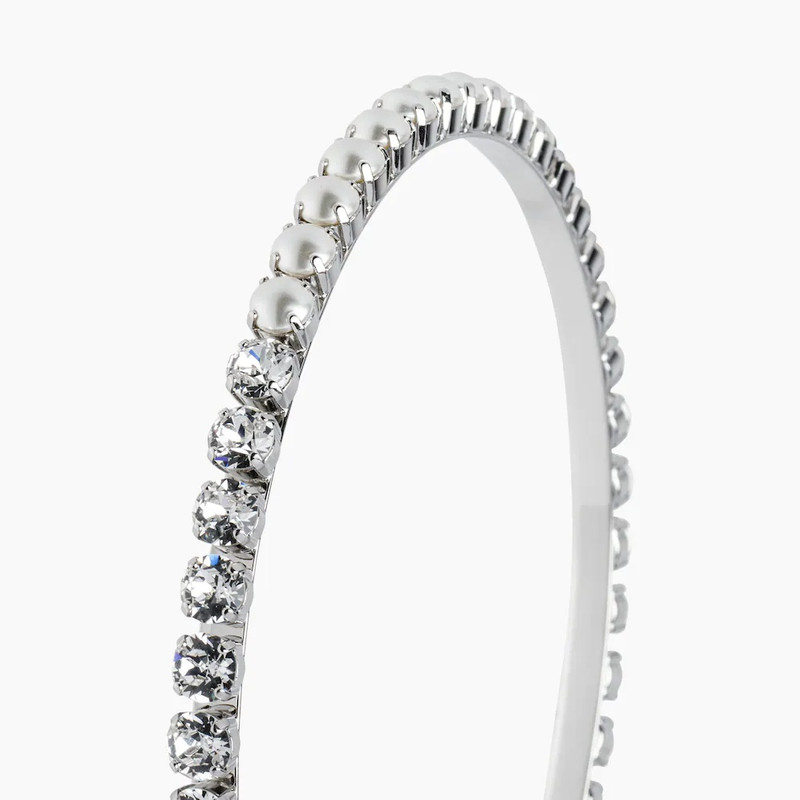 Miu Miu Headband with crystals outlook