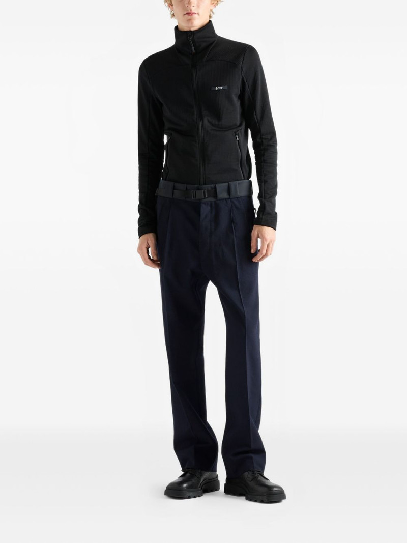 Prada stand-up collar sweater outlook