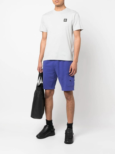 Stone Island Compass-motif cotton T-shirt outlook