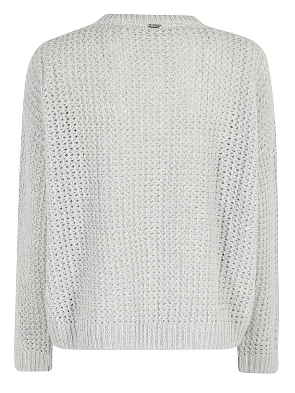 open-knit jumper - 2