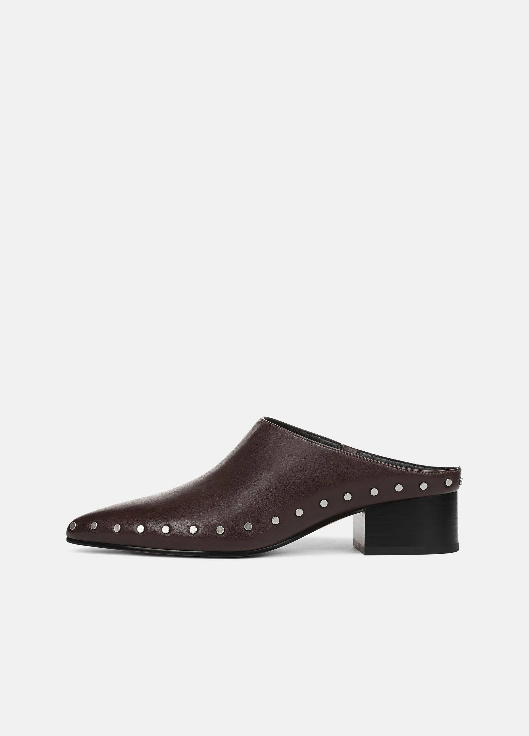 August Studded Leather Mule - 1
