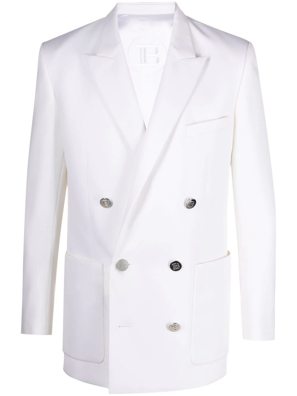 peak-lapels double-breasted blazer - 1