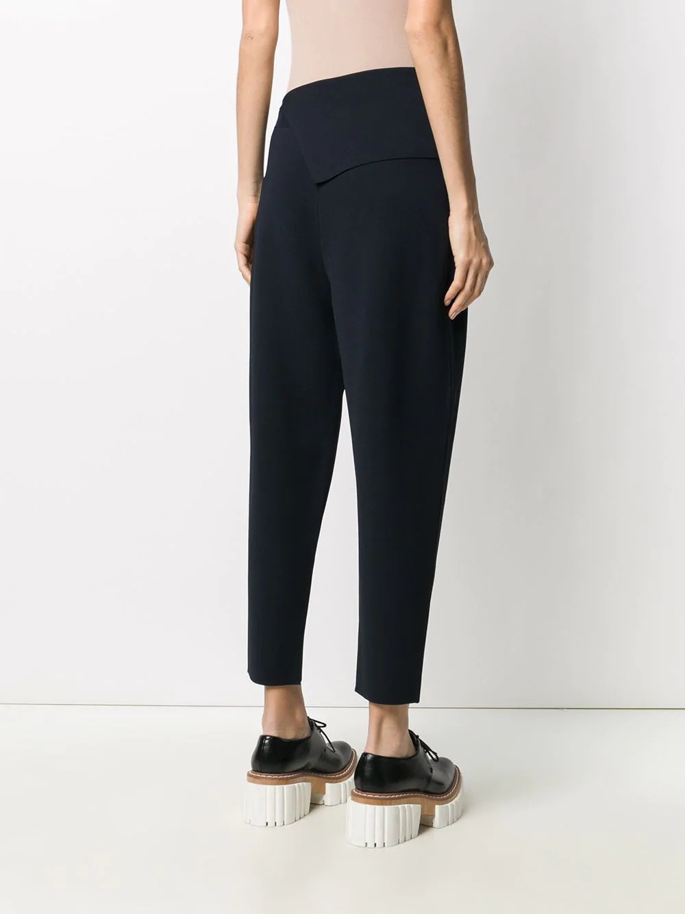 cropped tapered trousers - 4